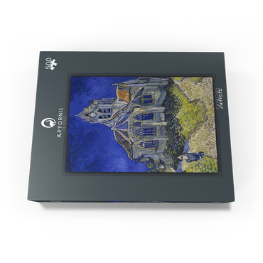 Vincent van Goghs The Church at Auvers 1890 500 Jigsaw Puzzle box view1
