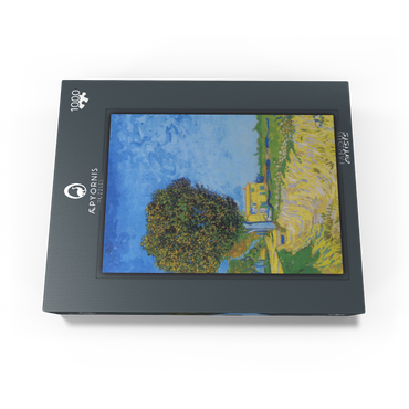 Vincent van Gogh's Avenue at Arles with houses (1888) 1000 Jigsaw Puzzle box view1