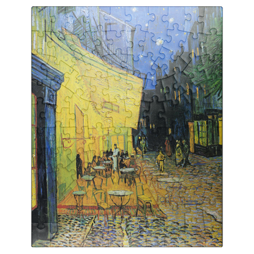 puzzleplate Vincent van Goghs Café Terrace at Night 1888 100 Jigsaw Puzzle