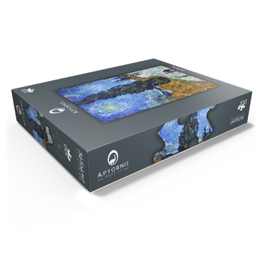 Vincent van Goghs Road with Cypress and Star 1890 100 Jigsaw Puzzle box view1
