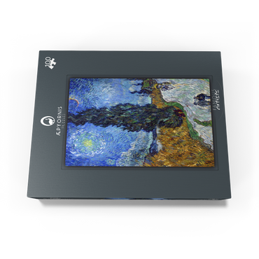 Vincent van Goghs Road with Cypress and Star 1890 100 Jigsaw Puzzle box view1