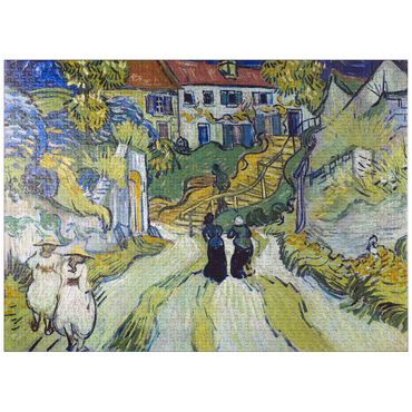 puzzleplate Vincent van Gogh's Stairway at Auvers (1890) 1000 Jigsaw Puzzle
