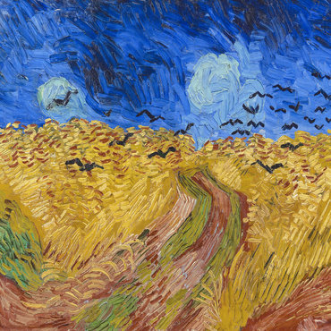 Vincent van Gogh's Wheatfield with Crows (1890) 1000 Jigsaw Puzzle 3D Modell