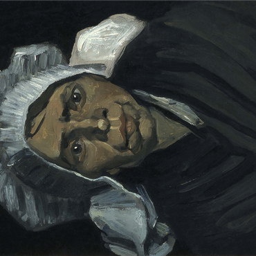 Vincent van Gogh's Head of a Peasant Woman (1884) 1000 Jigsaw Puzzle 3D Modell