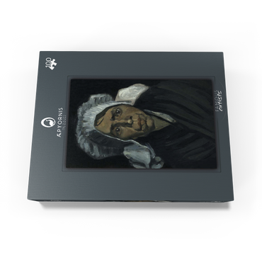Vincent van Goghs Head of a Peasant Woman 1884 100 Jigsaw Puzzle box view1