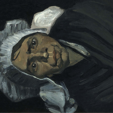 Vincent van Goghs Head of a Peasant Woman 1884 100 Jigsaw Puzzle 3D Modell