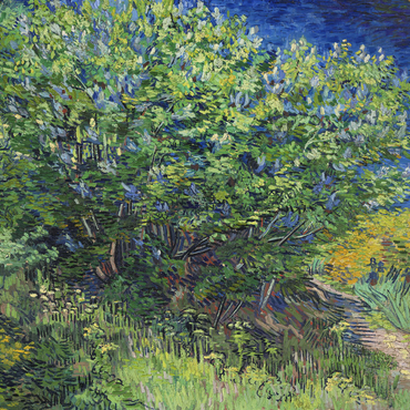 Vincent van Gogh's Lilac Bush (1889) 1000 Jigsaw Puzzle 3D Modell