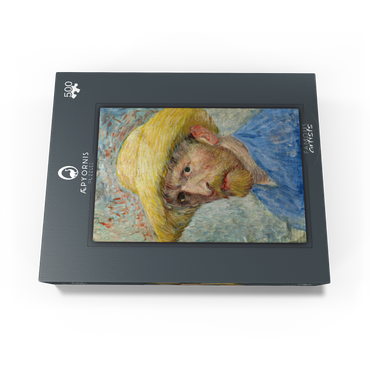 Vincent van Goghs Self-Portrait 1887 500 Jigsaw Puzzle box view1