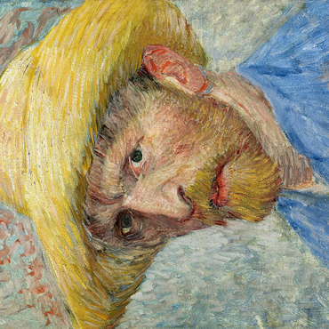 Vincent van Goghs Self-Portrait 1887 500 Jigsaw Puzzle 3D Modell