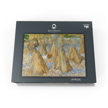 Vincent van Gogh's Sheaves of Wheat (1890) 1000 Jigsaw Puzzle box view1