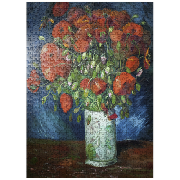 puzzleplate Vincent van Goghs Vase with Poppies 1886 500 Jigsaw Puzzle