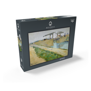 Vincent van Gogh's The Langlois Bridge (1888) 1000 Jigsaw Puzzle box view1