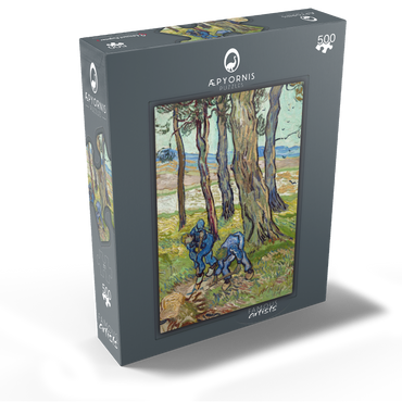 Vincent van Goghs The Diggers 1889 500 Jigsaw Puzzle box view1