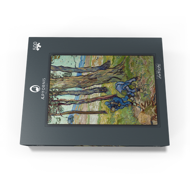 Vincent van Goghs The Diggers 1889 500 Jigsaw Puzzle box view1