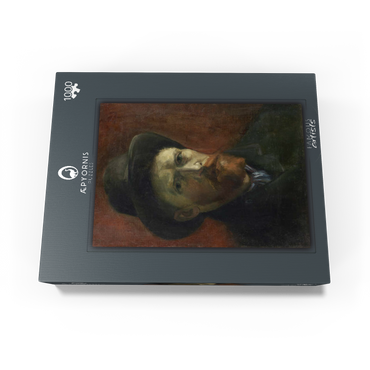 Vincent van Gogh's Self-Portrait with Dark Felt Hat (1886) 1000 Jigsaw Puzzle box view1