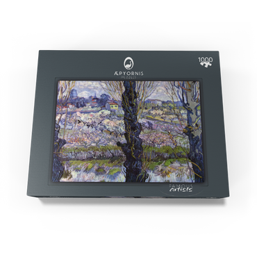 Vincent van Gogh's View of Arles, Flowering Orchards (1889) 1000 Jigsaw Puzzle box view1