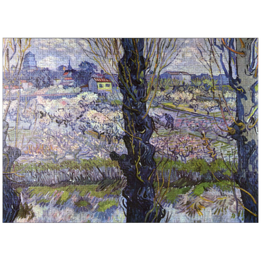 puzzleplate Vincent van Gogh's View of Arles, Flowering Orchards (1889) 1000 Jigsaw Puzzle