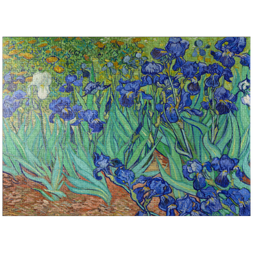 puzzleplate Irises (1889) by Vincent van Gogh 1000 Jigsaw Puzzle