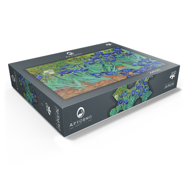 Irises 1889 by Vincent van Gogh 100 Jigsaw Puzzle box view1
