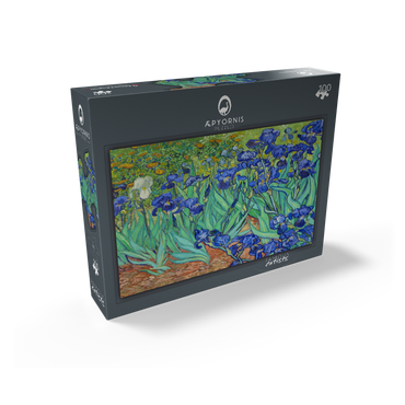 Irises 1889 by Vincent van Gogh 100 Jigsaw Puzzle box view1