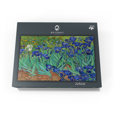 Irises 1889 by Vincent van Gogh 100 Jigsaw Puzzle box view1