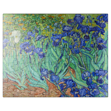 puzzleplate Irises 1889 by Vincent van Gogh 100 Jigsaw Puzzle