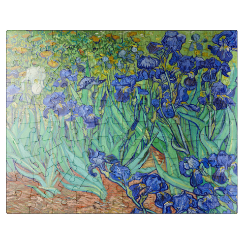 puzzleplate Irises 1889 by Vincent van Gogh 100 Jigsaw Puzzle