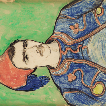 The Zouave (1888) by Vincent van Gogh 1000 Jigsaw Puzzle 3D Modell