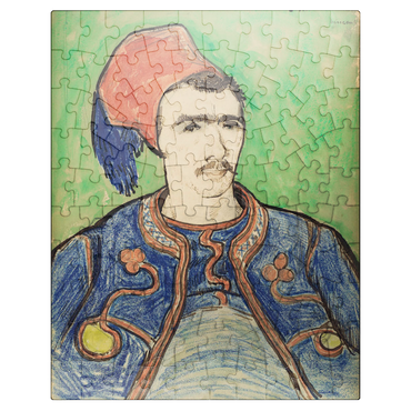 puzzleplate The Zouave 1888 by Vincent van Gogh 100 Jigsaw Puzzle