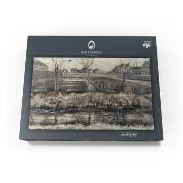 Nursery on Schenkweg 1882 by Vincent van Gogh 100 Jigsaw Puzzle box view1