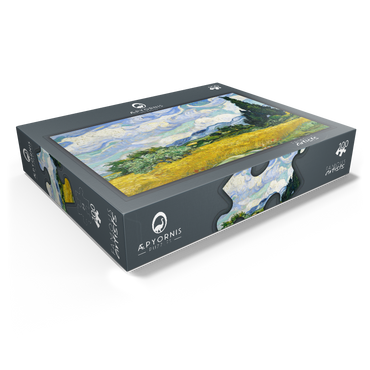 Wheat Field with Cypresses 1889 by Vincent van Gogh 100 Jigsaw Puzzle box view1