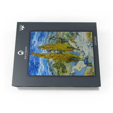 The Poplars at Saint-Rémy (1889) by Vincent van Gogh 1000 Jigsaw Puzzle box view1