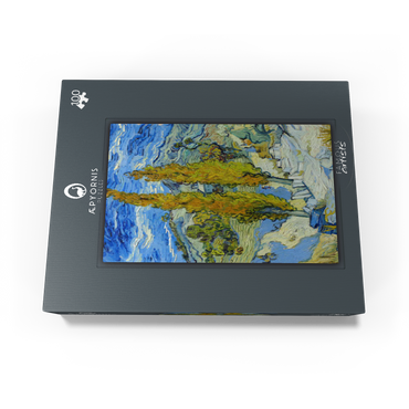 The Poplars at Saint-Rémy 1889 by Vincent van Gogh 100 Jigsaw Puzzle box view1