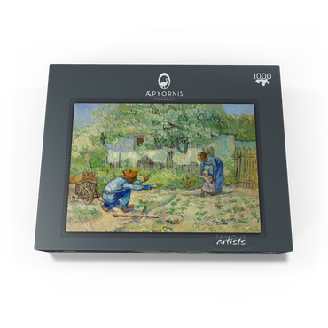 First Steps, after Millet (1890) by Vincent van Gogh 1000 Jigsaw Puzzle box view1