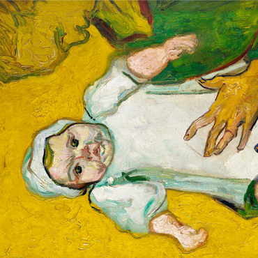 Madame Roulin and Her Baby (1888) by Vincent van Gogh 1000 Jigsaw Puzzle 3D Modell