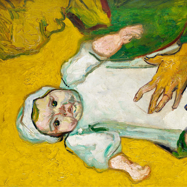 Madame Roulin and Her Baby 1888 by Vincent van Gogh 100 Jigsaw Puzzle 3D Modell