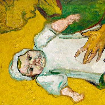 Madame Roulin and Her Baby 1888 by Vincent van Gogh 500 Jigsaw Puzzle 3D Modell