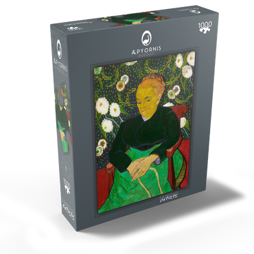 The Berceuse, Woman Rocking a Cradle (1889) by Vincent van Gogh 1000 Jigsaw Puzzle box view1