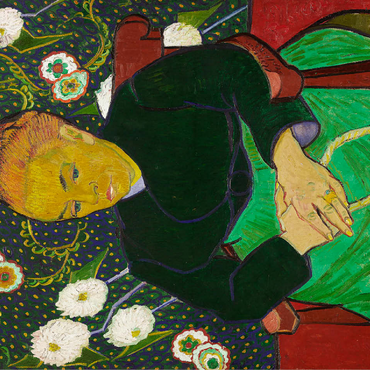 The Berceuse Woman Rocking a Cradle 1889 by Vincent van Gogh 100 Jigsaw Puzzle 3D Modell