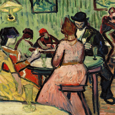 The Brothel Le Lupanar 1888 by Vincent van Gogh 100 Jigsaw Puzzle 3D Modell