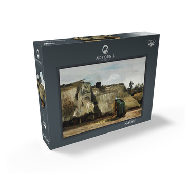 A Peasant Woman Digging in Front of Her Cottage (c.1885) by Vincent van Gogh 1000 Jigsaw Puzzle box view1