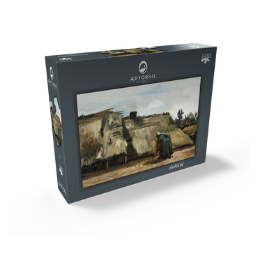A Peasant Woman Digging in Front of Her Cottage 1885 by Vincent van Gogh 500 Jigsaw Puzzle box view1