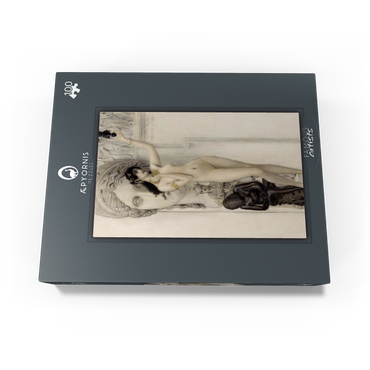 Gustav Klimts Allegory of Sculpture 1889 100 Jigsaw Puzzle box view1