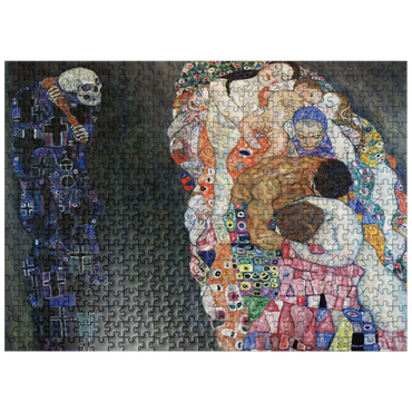 puzzleplate Gustav Klimts Death and Life 1910-1915 500 Jigsaw Puzzle