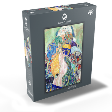 Baby Cradle 1917-1918 by Gustav Klimt 100 Jigsaw Puzzle box view1