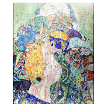 puzzleplate Baby Cradle 1917-1918 by Gustav Klimt 100 Jigsaw Puzzle