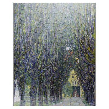 puzzleplate Gustav Klimts Allee at Kammer Castle 1910 100 Jigsaw Puzzle