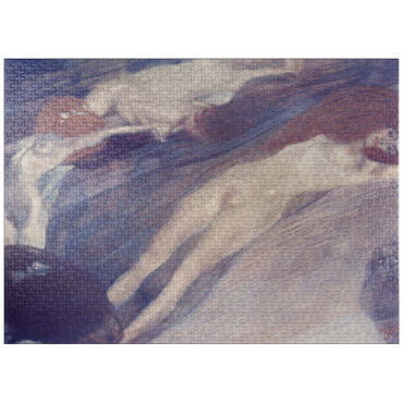 puzzleplate Gustav Klimt's Moving Water (1898) 1000 Jigsaw Puzzle