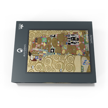 Gustav Klimt's Fulfillment (1910-1911) 1000 Jigsaw Puzzle box view1