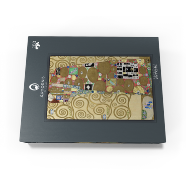 Gustav Klimts The Embrace (Fulfillment) 1910-1911 100 Jigsaw Puzzle box view1